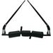 Inspire Fitness Heavy-Duty Steel Ab Bar Attachment with Pads and Handles Black