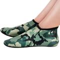 Seavenger Zephyr 3mm Neoprene Dive Socks (Camouflage Small)