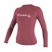 O Neill Women s Basic 50+ Long Sleeve Rash Guard