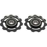 CeramicSpeed Pulley Wheels for Compatible with Shimano 11-speed - 11 Tooth Alloy Black