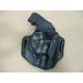 Azula Leather 2 Slot Molded Pancake Belt Holster for Ruger LCR LCRx 5 Shot 2 Revolver Black RH