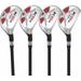 Majek Women s Golf All Ladies Hybrid Partial Set which Includes: #7 8 9 PW Lady Flex Right Handed New Utility L Flex Club