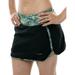 Aqua Design Skort for Women: Athletic UPF 50+ Womens Skorts Skirt with Pockets; Green Bayou/Black size 2XL