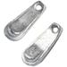 Lindy Walking Sinker Fishing Lure Terminal Silver 1/2 oz