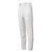 Mizuno Men s Premier Piped Baseball Pant Size Extra Extra Large White-Red (0010)