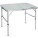 REDCAMP Aluminum Folding Table 3 Feet Adjustable Height Lightweight and Portable Camping Table