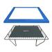 Machrus Upper Bounce Trampoline Pad - Trampoline Spring Cover - Trampoline Replacement Safety Pad for Square Trampolines Fits 13 Ft Square Trampoline Frame - Blue