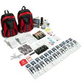 Emergency Zone - The Essentials Complete 72-Hour Kit - For Any Emergency Event - 4 Person Red Bag