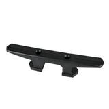 Dock Edge DE2310F 10 Molded Open Base Dock Cleat - Black