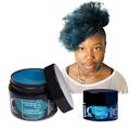 Mysteek Naturals Color Pop Twerkin Turquoise CHEMICAL FREE No Bleach No Developer Temporary Hair Color Washes out in 1 wash session.(1/4 oz)