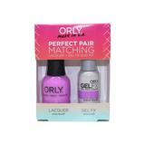 ORLY Nail Lacquer Perfect Pair Scenic Route ( Lac + Gel) Duo Kit