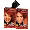 Clairol TEXTURE & TONES Permanent Moisture-Rich Haircolor No Ammonia (w/Sleek Brush) Hair Color Dye Designed for Women of Color (4R Red Hot Red)