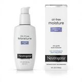 neutrogena oil free moisture daily hydrating facial moisturizer & neck cream with glycerin - fast absorbing ultra gentle lightweight face lotion & sensitive skin face moisturizer 4 fl. oz