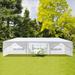 Segmart 10 x 30 White Event Outdoor Canopy