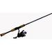 Shakespeare Conquest Crappie Spinning Reel and Fishing Rod Combo