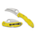Spyderco Tasman Salt 2 Lightweight Yellow FRN PlainEdge Folding Knife