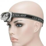 Yosoo 6 LED Adjustable Angle & Headband Strap Super Bright Headlamp 3 Mode 1200 Lumen Waterproof White Red Light HeadLamp