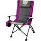 Ozark Trail High Back Camping Chair Pink with Cupholder Pocket and Headrest Adult