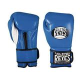 Cleto Reyes Training Gloves with Hook and Loop Closure for Men and Women (16oz Electric Blue)