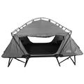 Kamp-Rite Double Quick Setup 2 Person Elevated Cot Lounge Chair & Tent