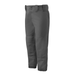 Mizuno Youth Girl s Belted Softball Pant Size Large Dark Charcoal (3Y3y)