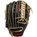 Wilson A2000 Baseball Glove Series Left Hand Throw 12.75-Inch Black/Blonde