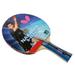 Butterfly Nakama S9 Table Tennis Racket-All Wood Blade-Pan Asia 2.1 Rubbers