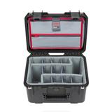 SKB iSeries 1510-9 Waterproof Utility Case with Foam Dividers and Lid Organizer (Black)