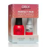 ORLY- Nail Lacquer Duo Kit-Passion Fruit(Lacq + Gel)