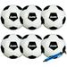Franklin Sports Comp 100 6-Pack of Soccerballs and Pump Size 4