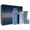 Perry Ellis 18 by Perry Ellis for Men - 4 Pc Gift Set 3.4oz EDT Spray 7.5ml EDT Spray 6.8oz Body Spray 3oz Hair and