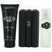 Cuba Cuba Prestige Black 3 Pc Gift Set 3oz EDT Spray 6.6oz Shower Gel 3.3oz After Shave