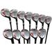 Senior Women s Golf Clubs All Ladies iDrive Hybrids Complete Set Includes: #1 2 3 4 5 6 7 8 9 PW SW LW. Lady L Flex Right Handed Utility Oversized Clubs. Perfect for 55+ Years Old