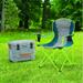 Ozark Trail Oversized Quad Chair for Outdoor Blue