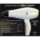 Conair Infiniti Pro 1875 Watt Italian AC Motor Hair Styling Tool Model 510