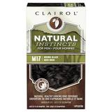 Clairol Natural Instincts for Men Hair Dye Demi-Permanent Hair Color Creme M17 Brown Black