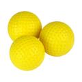 Yellow Foam Practice Golf Balls by JP Lann Available in 12 or 36 count (each sold separately)