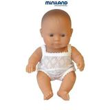 Miniland Educational - Newborn Baby Doll European Boy (21cm 8 28)
