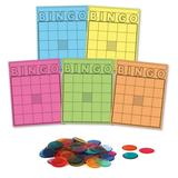 Hyglossâ„¢ Classroom Bingo Set 1000 Chips 50 Cards