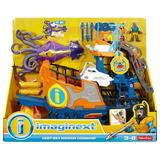 Imaginext Deep Sea Mission Command Boat DFX93