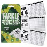 Farkle Scorecards Set of 75 Replacement Sheets for Farkle Dice Games