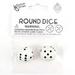 Koplow Round Dice Pair WHbk