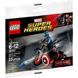 LEGO Captain America s Mini Motorcycle Bagged Set