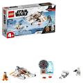 LEGO Star Wars Snowspeeder 75268 Starship Creative Building Toy for Preschool Children 4+ (91 pieces)