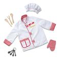 Melissa & Doug Chef Role Play Costume Dress -Up Set With Realistic Accessories