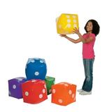 Educational 6 Piece inflatable Dice Set offered by Fun Express