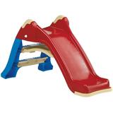 American Plastic Toys Indoor/Outdoor Folding Slide for Kids Red/Blue