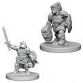 WizKids WZK72631 Dungeons & Dragons Nolzurs Marvelous Unpainted Dwarf Female Paladin Miniature