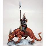 Chaos Warrior on Lizard Mount Miniature Elmore Masterwork Dark Sword Miniatures