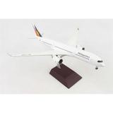 Airbus A350-900 Commercial Aircraft White with Tail Graphics Gemini 200 Series 1/200 Diecast Model Airplane by GeminiJets